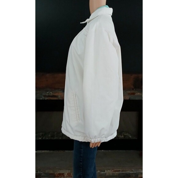 Blair Women's Ivory/White Winter Coat Classic Faux Fur Interior Comfortable Zip - Picture 3 of 16